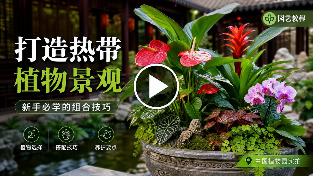 国产自拍【国产自拍AI赋能】AI植物视频剪辑教程演示，智能场景设计视频